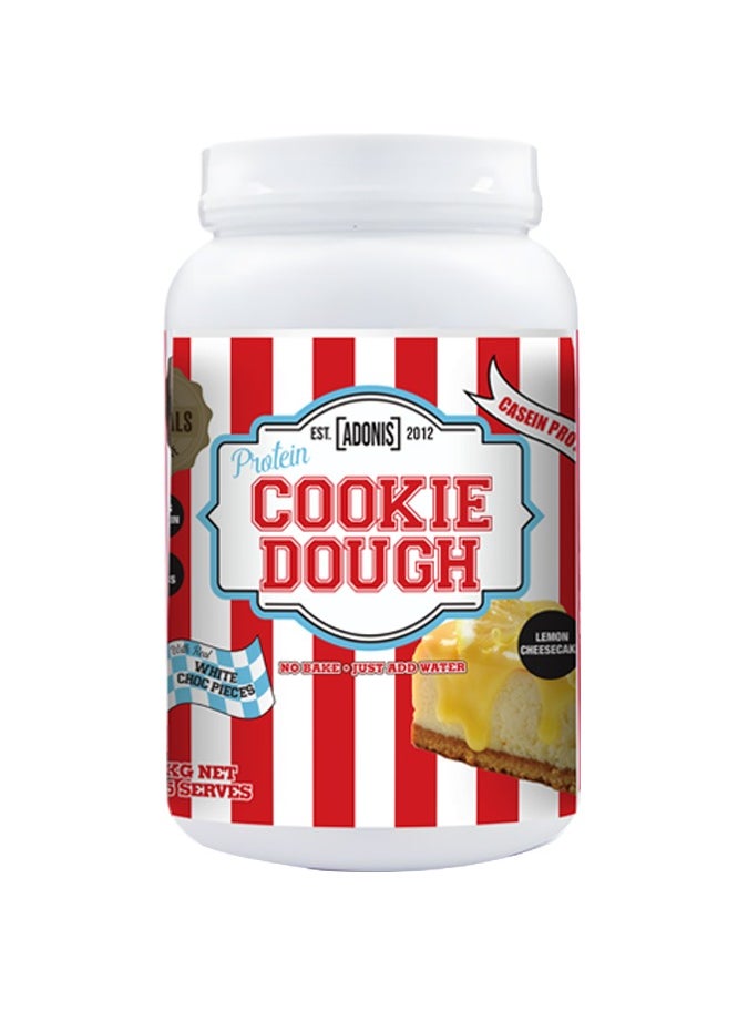 Adonis Cookie Dough Casein Protein Lemon Cheesecake Flavor, 1kg