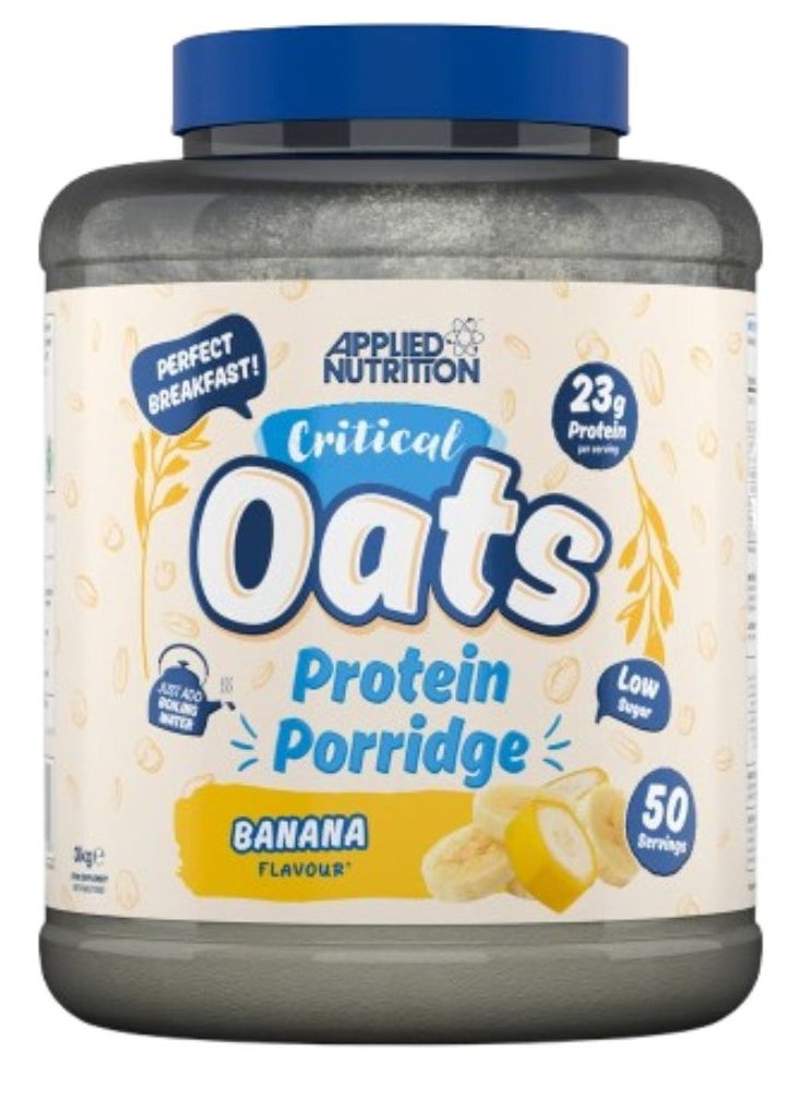 Critical Oats Protein Porridge Banana 3 Kg