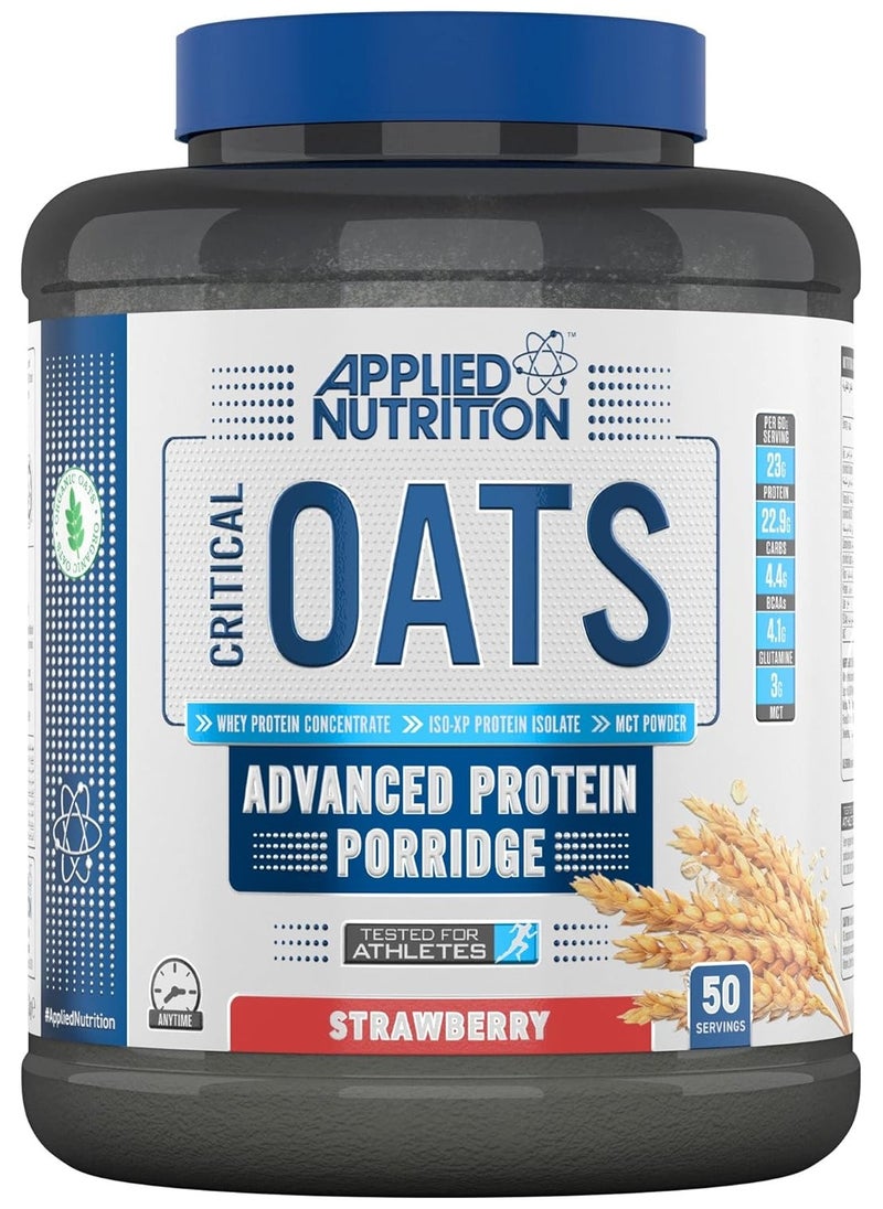 Critical Oats Protein Porridge Strawberry 3 Kg