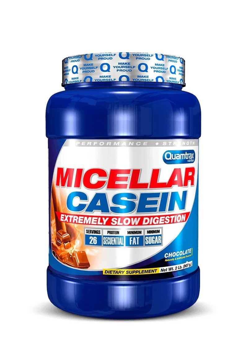 Quamtrax, Micellar Casein Protein, 2 Lbs, Chocolate, 26 Servings