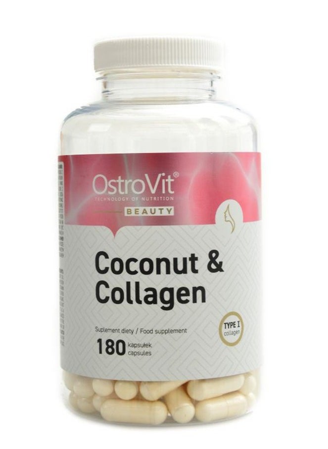 Coconut & Collagen 180 Capsules