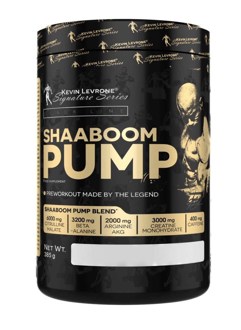 KEVIN LEVRONO, SHAABOOM PUMP ORANGE FLAVOUR 385G