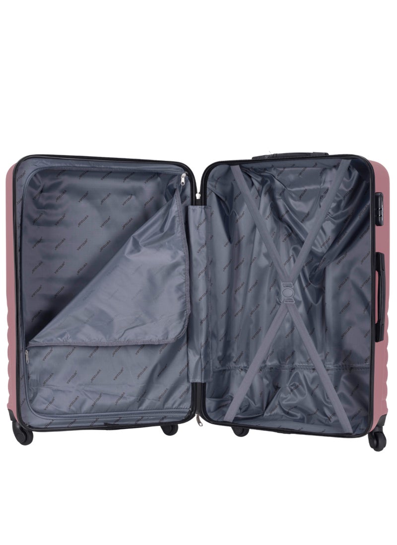 Set of 4 ABS Trolley Luggage With Number Lock 20,24,28,32 Inches