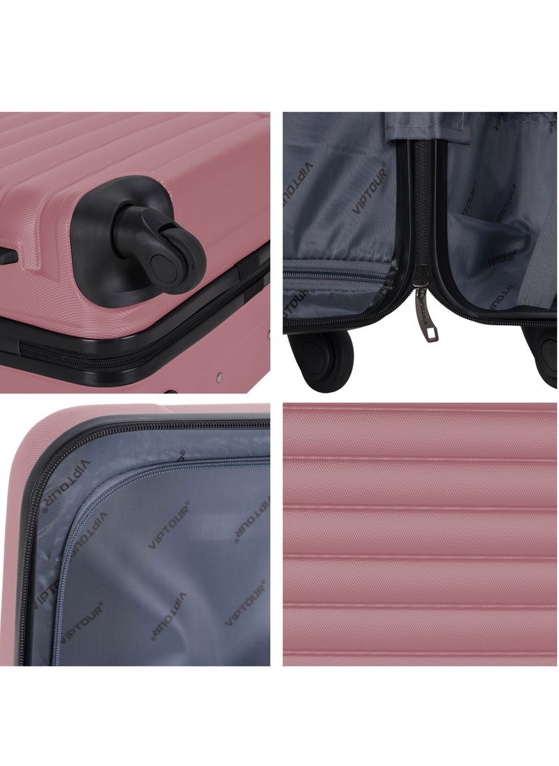 Set of 4 ABS Trolley Luggage With Number Lock 20,24,28,32 Inches