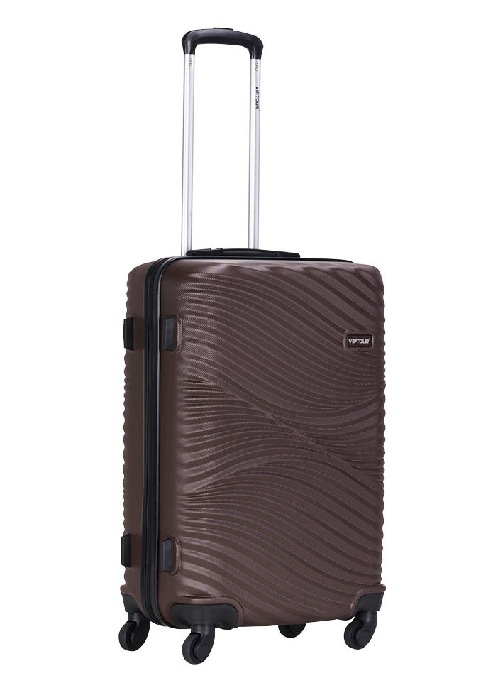 Set of 4 ABS Trolley Luggage With Number Lock 20,24,28,32 Inches