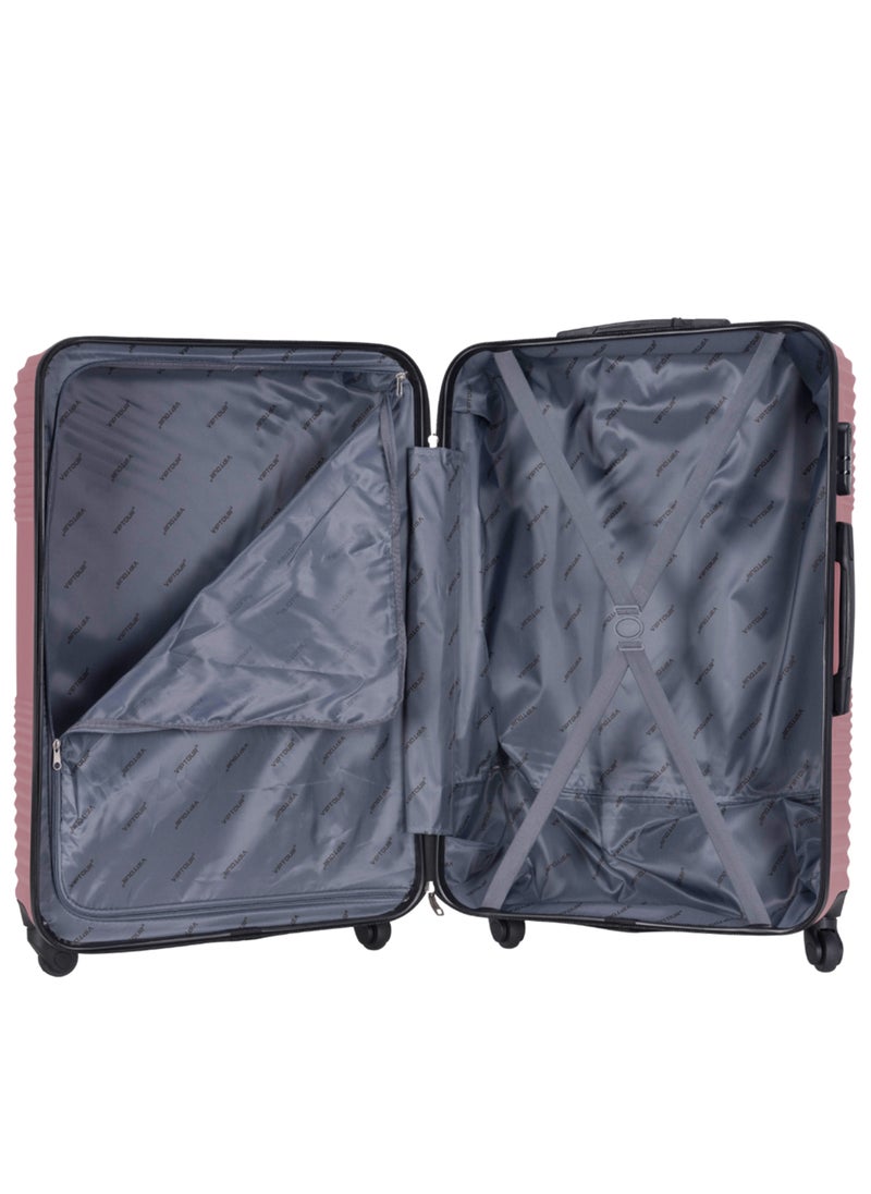 Set of 4 ABS Trolley Luggage With Number Lock 20,24,28,32 Inches