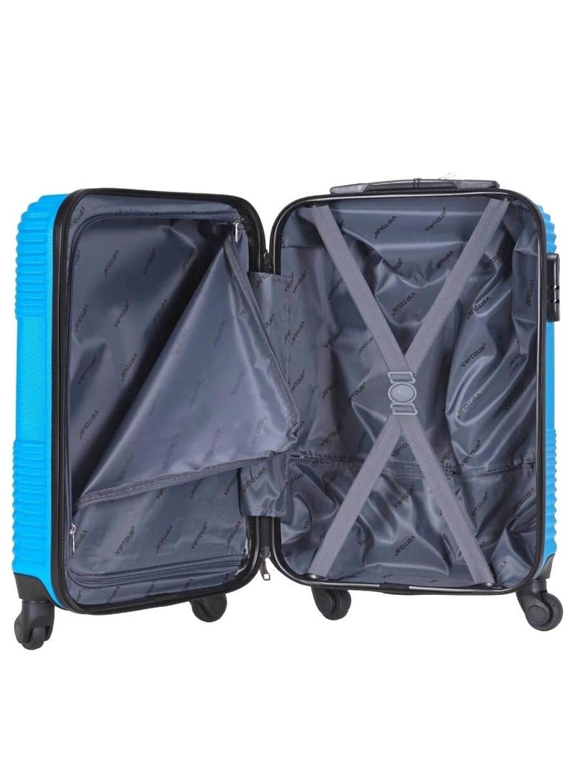 Set of 4 ABS Trolley Luggage With Number Lock 20,24,28,32 Inches