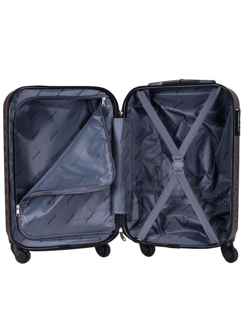 Set of 4 ABS Trolley Luggage With Number Lock 20,24,28,32 Inches