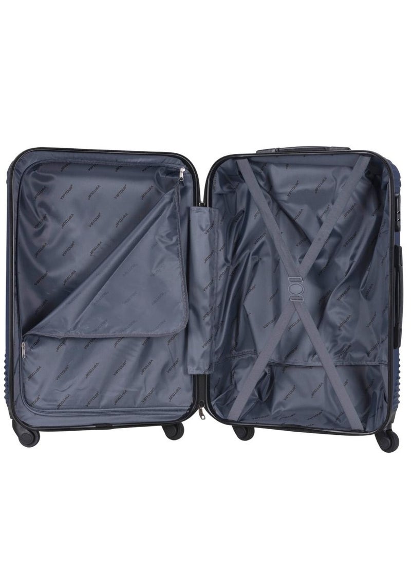 Set of 4 ABS Trolley Luggage With Number Lock 20,24,28,32 Inches