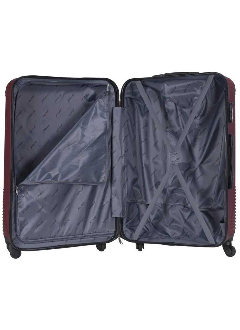 Set of 4 ABS Trolley Luggage With Number Lock 20,24,28,32 Inches