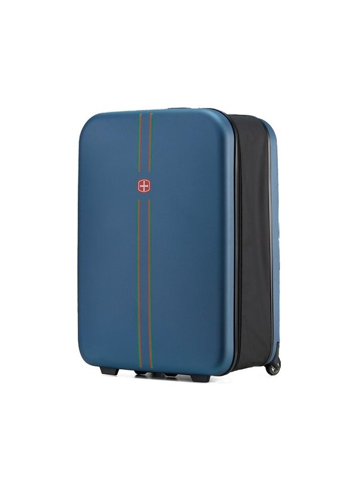 YYSTORE FOLDING Wheel Bag 20 Inch Suitcase Light and Foldable Colour:Dark blue