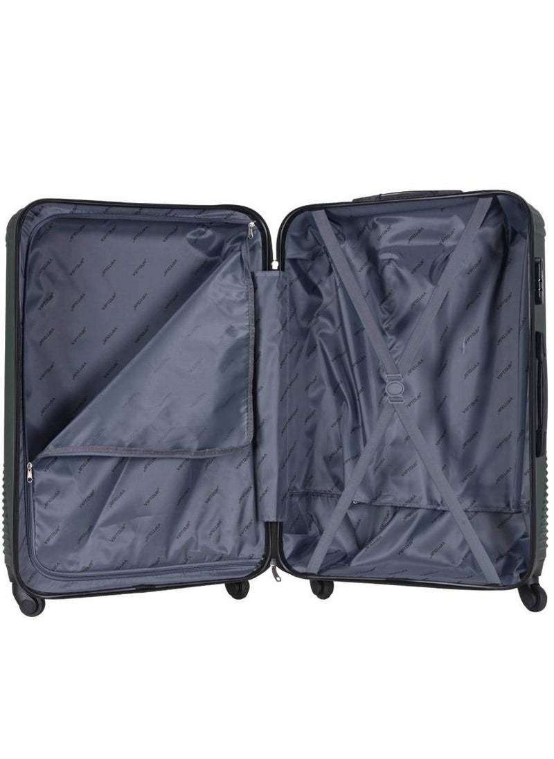 Set of 4 ABS Trolley Luggage With Number Lock 20,24,28,32 Inches