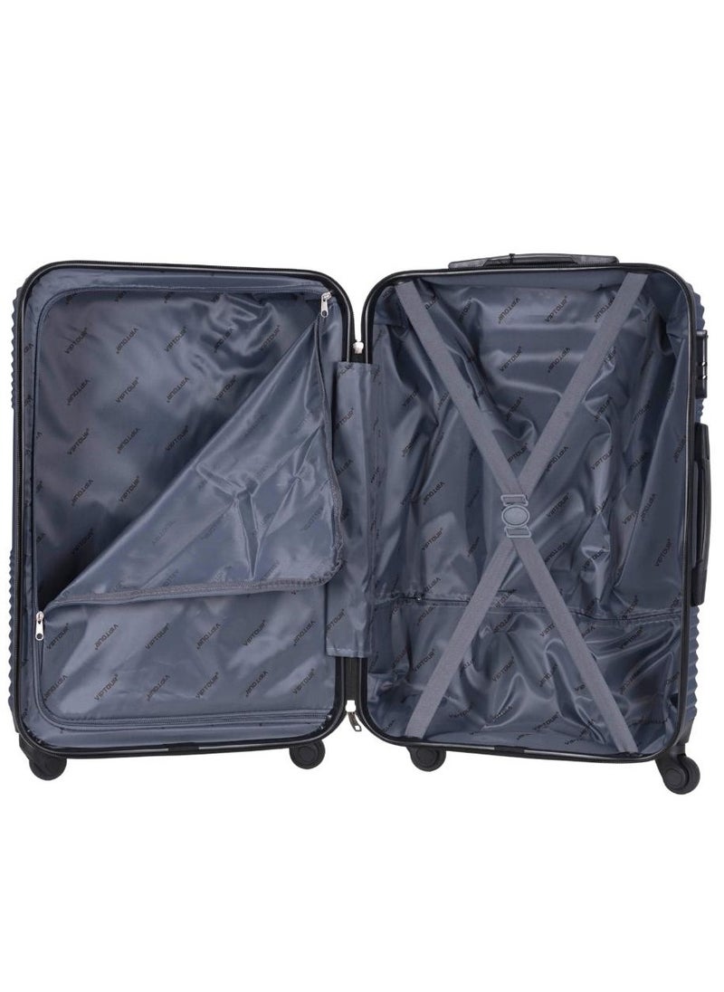 Set of 4 ABS Trolley Luggage With Number Lock 20,24,28,32 Inches