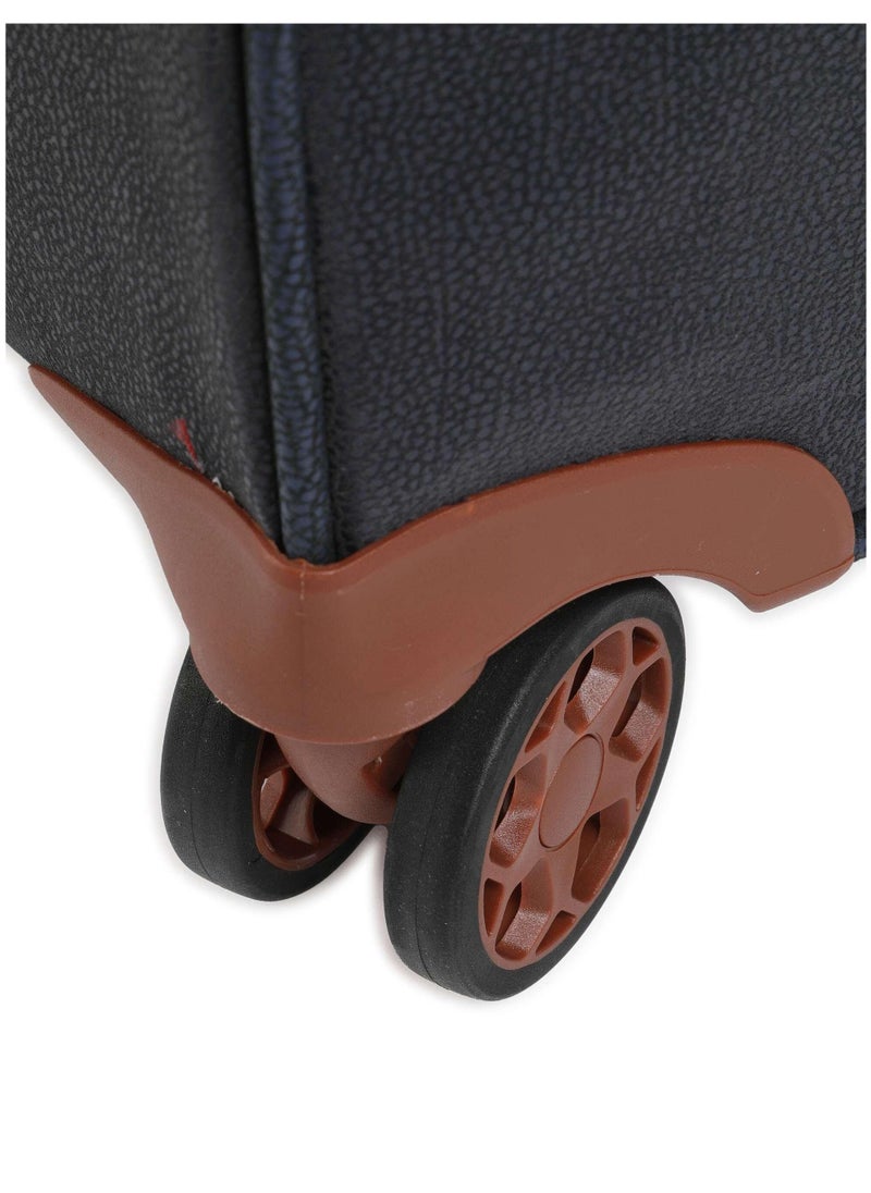 New Uppsala Soft Expandable Suitcase Luggage Trolley 78cm Large Navy Blue