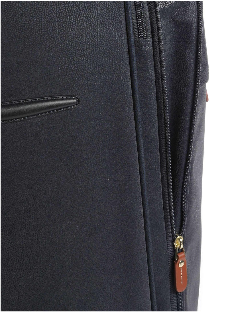 New Uppsala Soft Expandable Suitcase Luggage Trolley 78cm Large Navy Blue