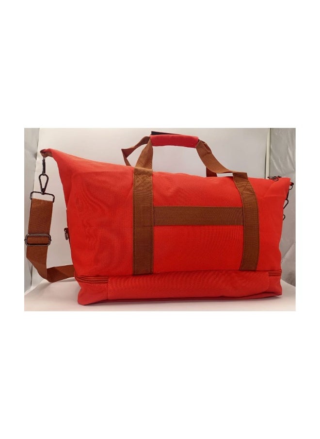 Large Capacity Duffel Bag, Red, Gym Bag, Travel Bag