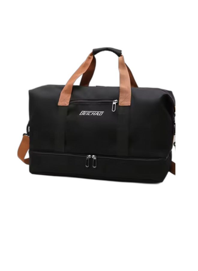 Large capacity Duffel Bag, Black,gym bag,traver bag