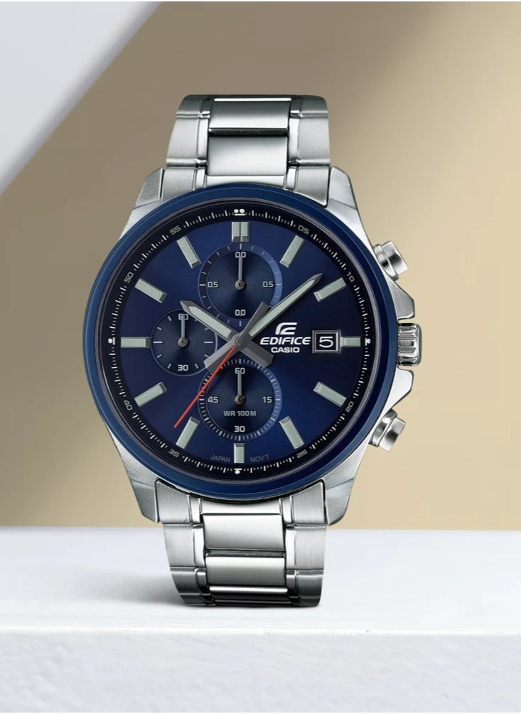 Casio Edifice Standard Chronograph Blue Dial Men's Watch| EFV-610DB-2A