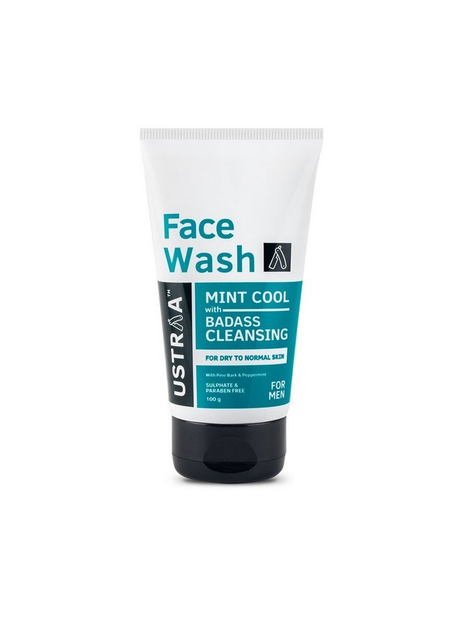 Face Wash For Dry Skin Mint Cool 100G