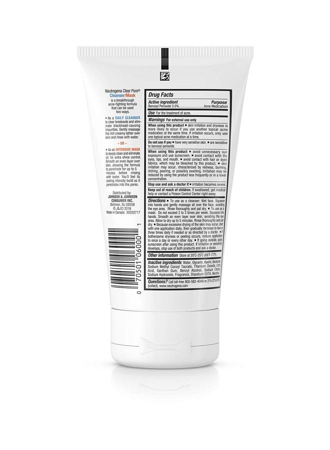 Clear Pore Cleanser 125ml