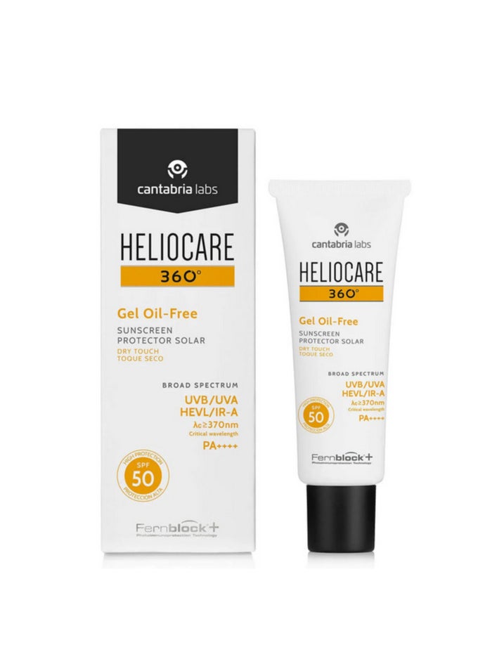 Heliocare 360° Oil-Free Dry Touch Gel SPF50 | 50ml