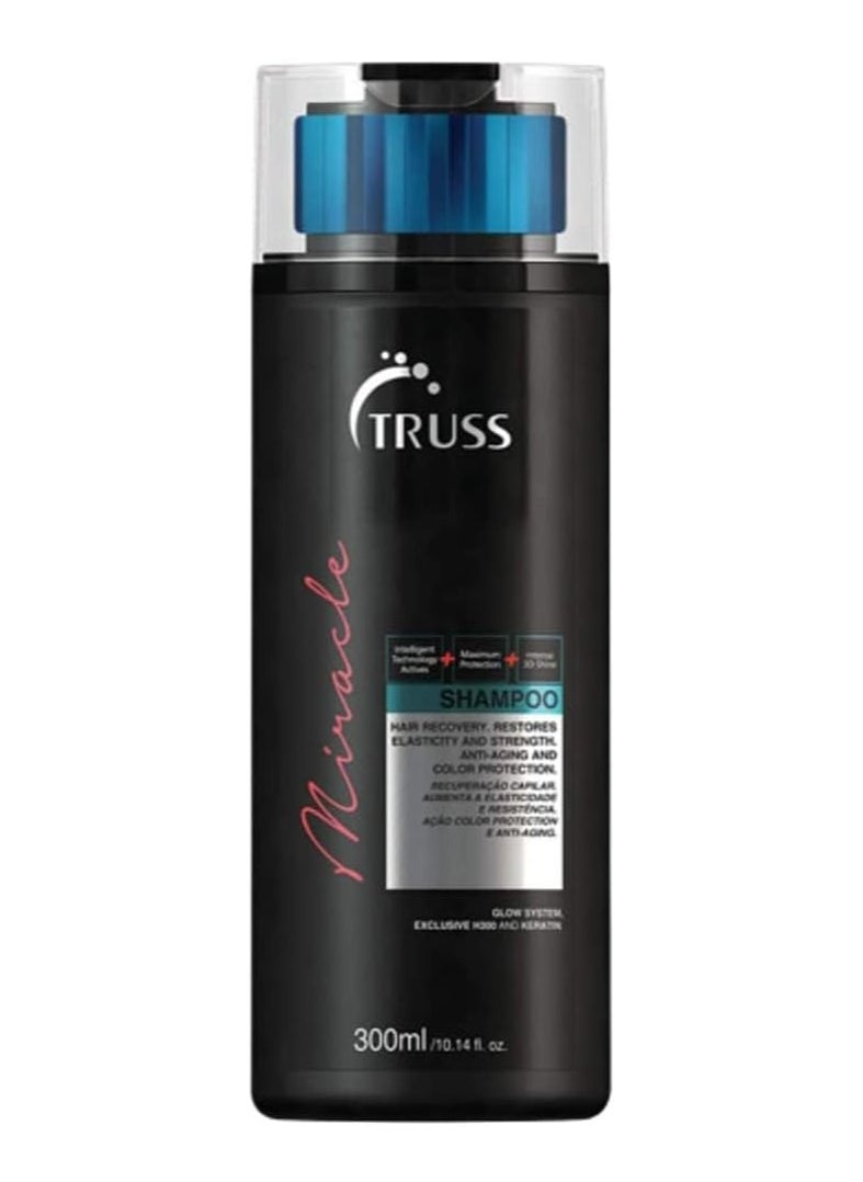 Truss Miracle Shampoo - Repairs Damaged Hair, Restores Elasticity And Strength, Provides Shine