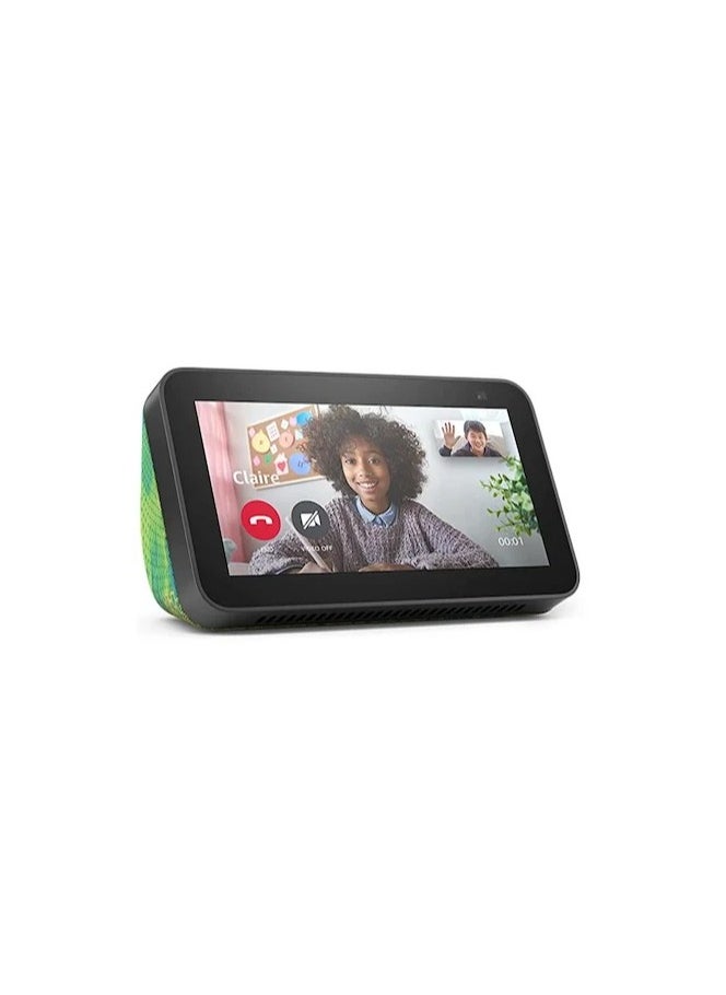 Echo Show 5 (2nd Gen) Kids Designed for kids, with parental controls Chameleon