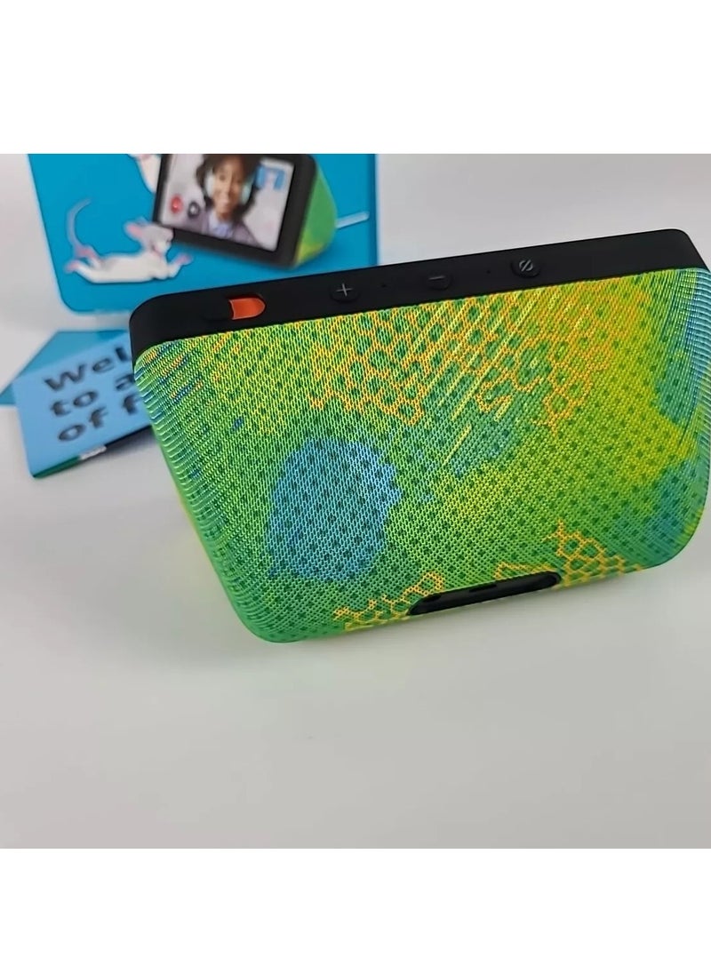 Echo Show 5 (2nd Gen) Kids Designed for kids, with parental controls Chameleon