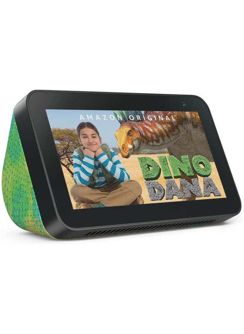 Echo Show 5 (2nd Gen) Kids Designed for kids, with parental controls Chameleon