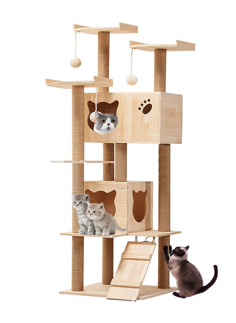 Cat Tree Cat House Cat Climbing Frame Cat Jumping Platform Cat Scratching Post Cat Nest