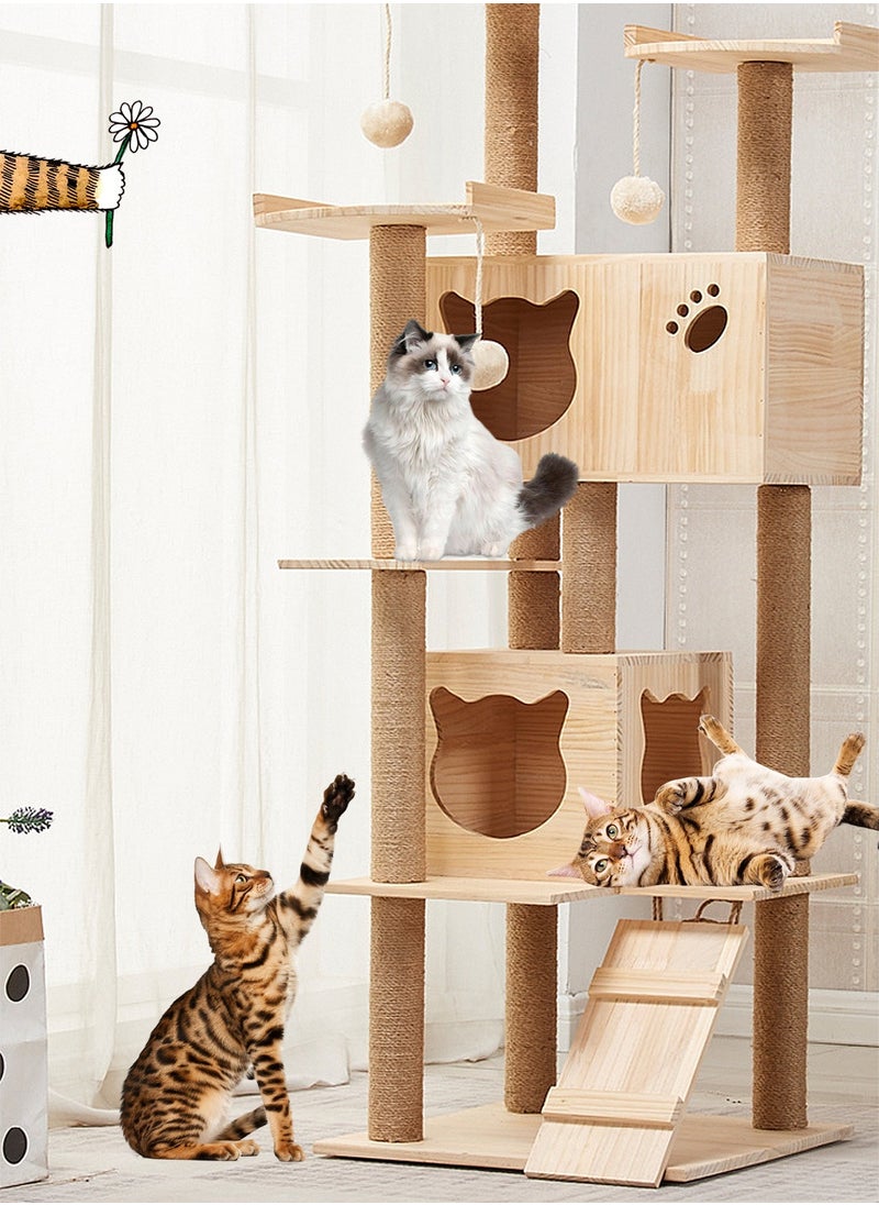 Cat Tree Cat House Cat Climbing Frame Cat Jumping Platform Cat Scratching Post Cat Nest