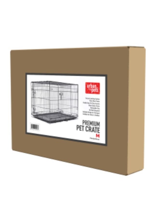 Foldable Dog Crate M Size 75 x 46 x 53 cm