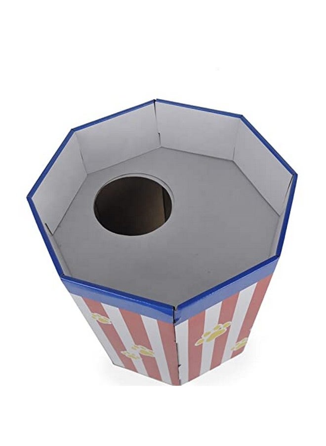 Cute Cat House Cat Bed Interior Cardboard Popcorn Design Cat Play House