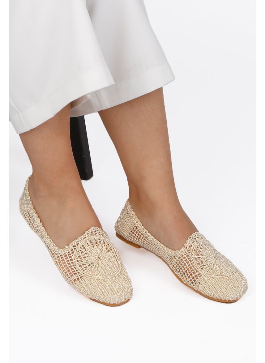 Knitted Lace Women's Ballerinas