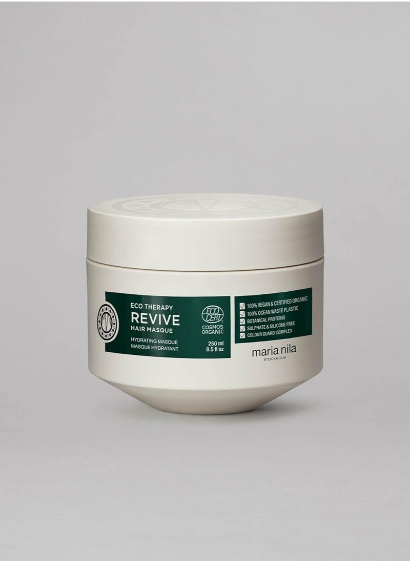 Therapy Revive Masque 250 ml  A Repairing Effect that Reduces Dry and frizzy Hair 100 Vegan Sulfate free and Paraben free