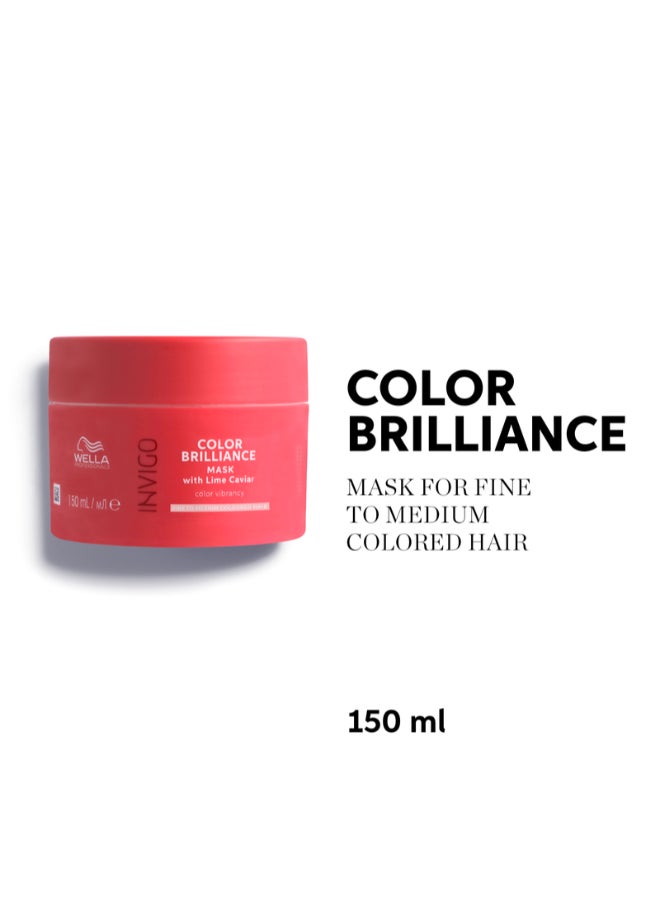 Invigo Color Brilliance Vibrant Color Mask 150Ml - For Fine To Medium Hair