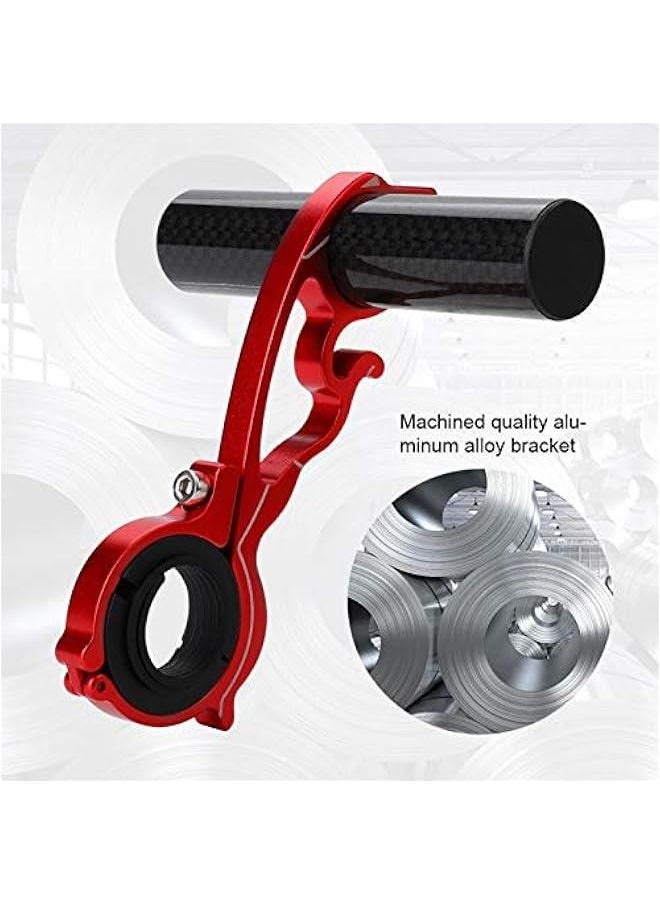 Lightweight Durable Bicycle Extension Holder,Bike Handlebar Extender, Riser Handlebar for GPS Lamp/Units/Headlights/Cameras(10CM-red), Bike Handlebar Extender, Lightweight Durable Bicychandlebar