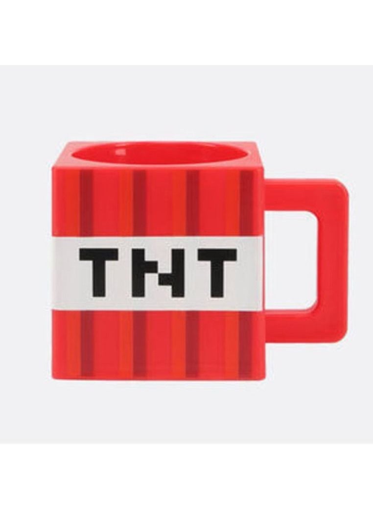 TNT Square Plastic Minecraft Mug For Coffee Milk Tea Gift