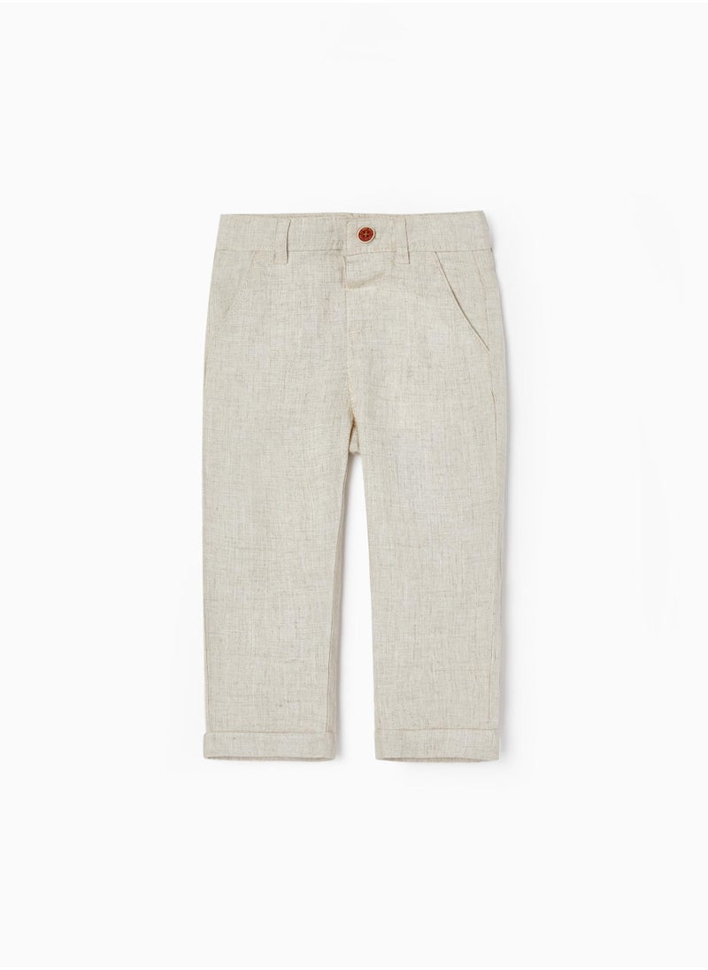 Zippy Linen Trousers For Baby Boys