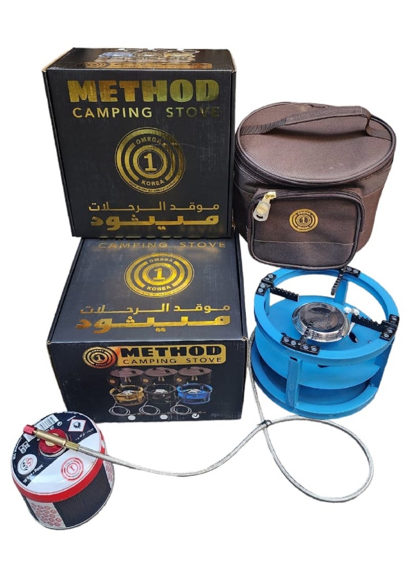Method Portable Camping Stove With Carry Bag
