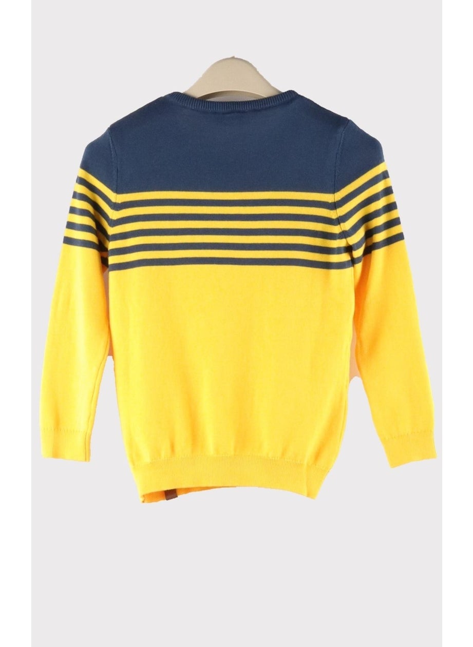 Crew Neck Kids Knitted Sweater (C23-7102)