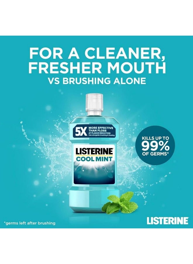 Listerine Cool Mint Mouthwash (250Ml) By Listerine