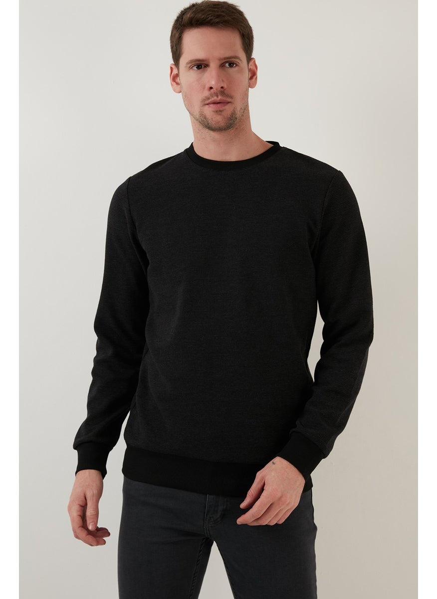 Cotton Regular Fit Crew Neck Sweat Men's Sweat 59052411