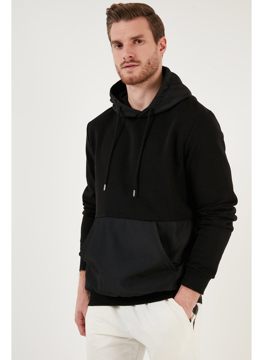 Cotton Regular Fit 3 Thread Hooded Sweat Men's Sweat 5905517