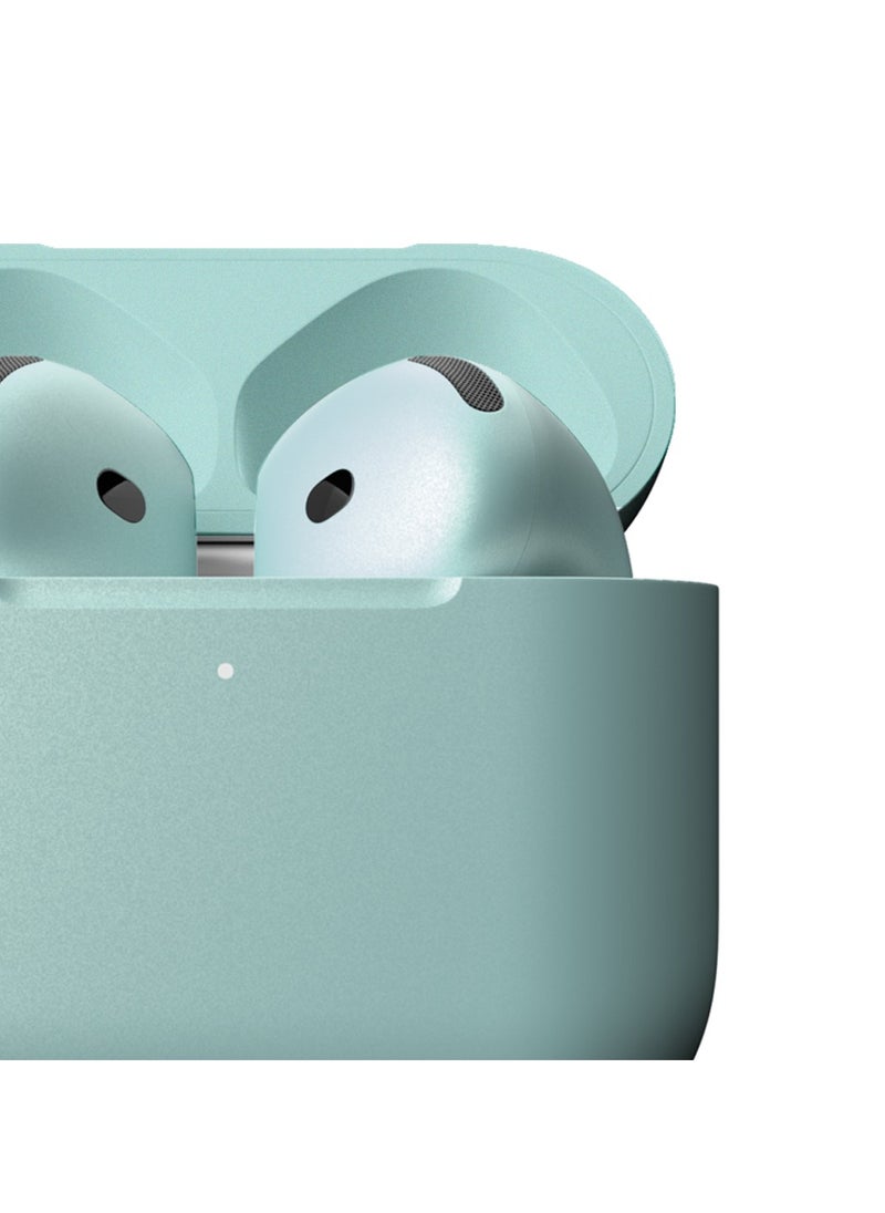 MERLIN CRAFT CUSTOMIZED APPLE AIRPODS 4 TEAL 16