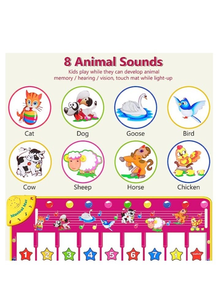 Piano Mat Music Keyboard Game Mat 39.5