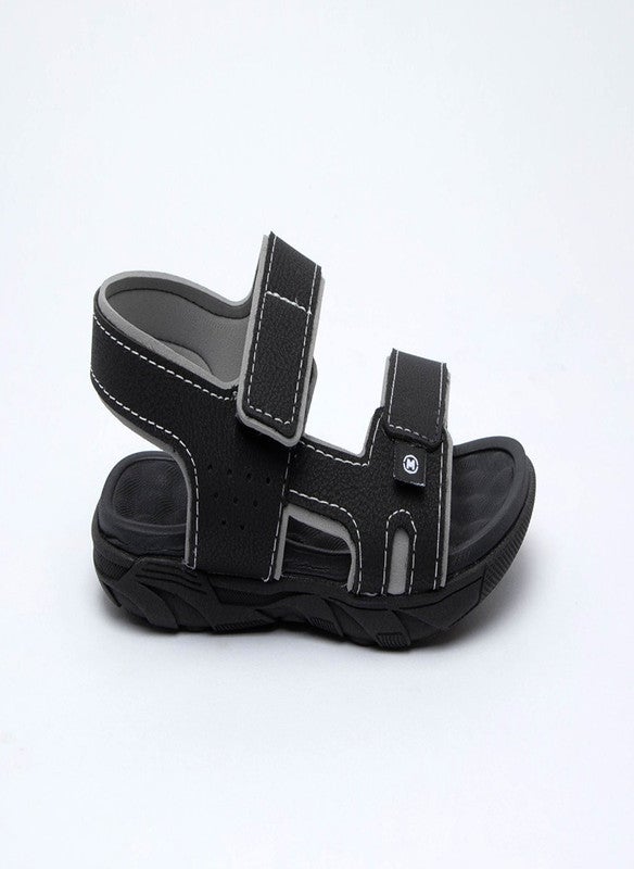 MOLEKINHO Sandals with Back strap For Infant Boys, Black