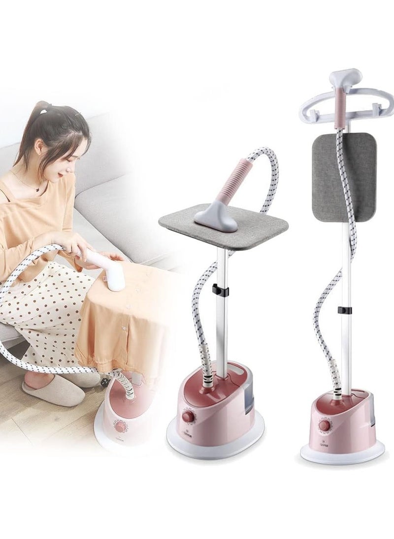 Steamer for Clothes Standing, 2000W Full Size Powerful Handheld Clothes Steamer, 2L Water Tank for Steaming Wrinkle Remover, Professional Garment Steamer, Fast Heats, Hanging Ironing Machine