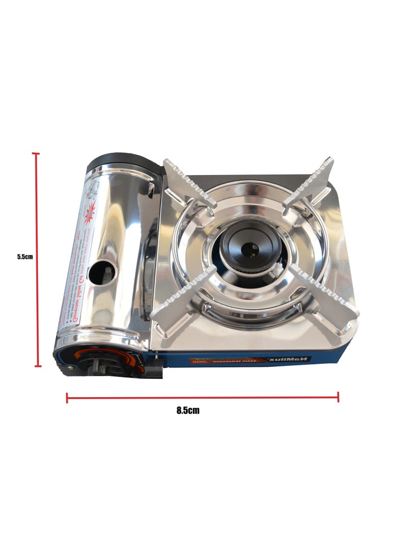 Portable Mini Camping Gas Stove Lightweight High Power Best for Outdoor Cooking Gas is not included