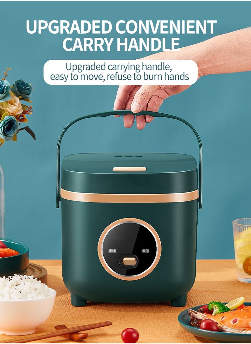 1.2L Mini Multifunctional Nonstick Rice Cooker 200W Small Portable Automatic Intelligent Home Rice Cooker for 1-2 People